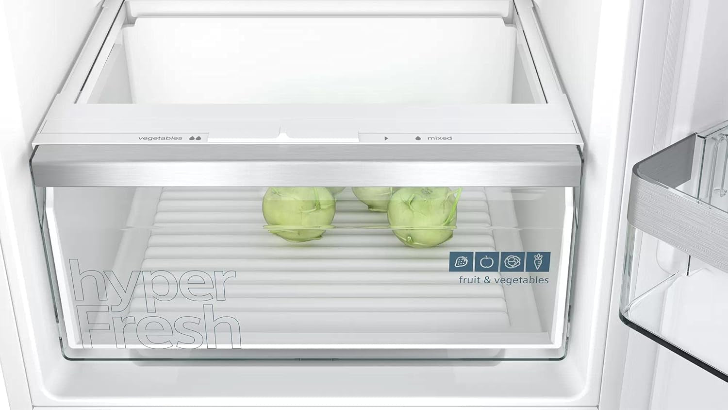 Iq300 KI87VVSE0 Réfrigérateur-Congélateur Intégré (Placement) 270 L E Blanc
