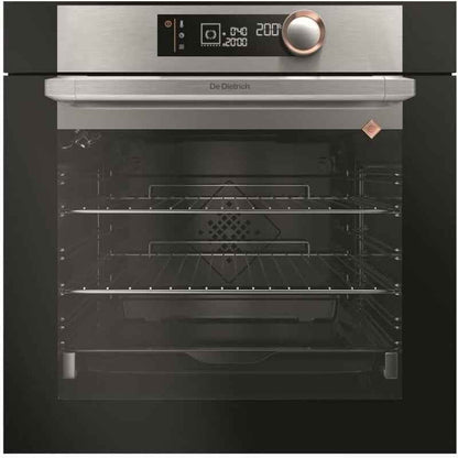 Four Encastrable Pyrolyse  DOP7340X - Four Multifonction Chaleur Tournante Ou Pulsée / 73 Litres / Classe A+ / Noir Et Inox / Rails Télescopiques / Porte Froide (4 Vitres)