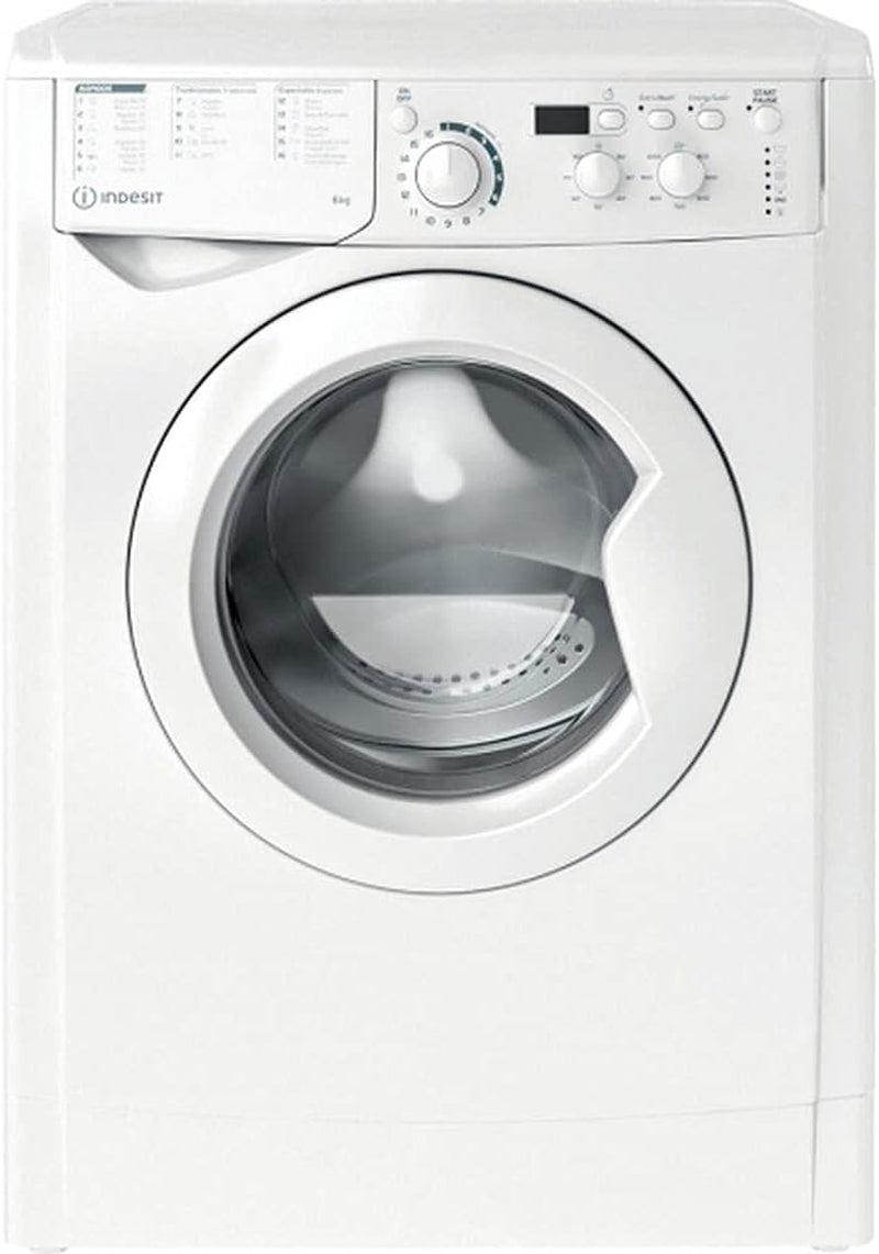 Indesit EWD 61051 W SPT N Lavadora Independiente Carga Frontal 6 Kg 951 RPM F Blanco