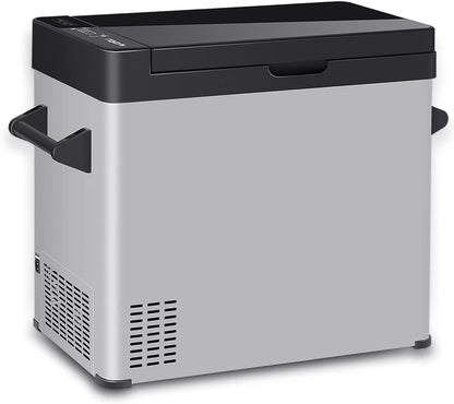 Mini Réfrigérateur À Compresseur Portable 60L Glacière Pour Auto 12/24V Congélateur De Voiture Petit Frigo Camping Bateau Froid Kue012Ss