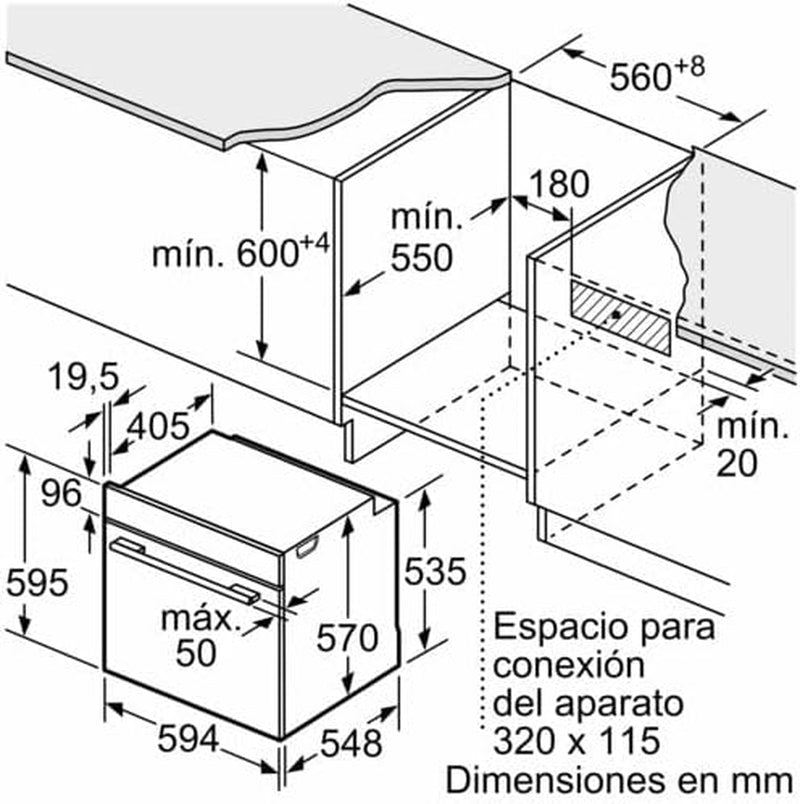 Four Multifonction Balay 3HB4131N2 71 L