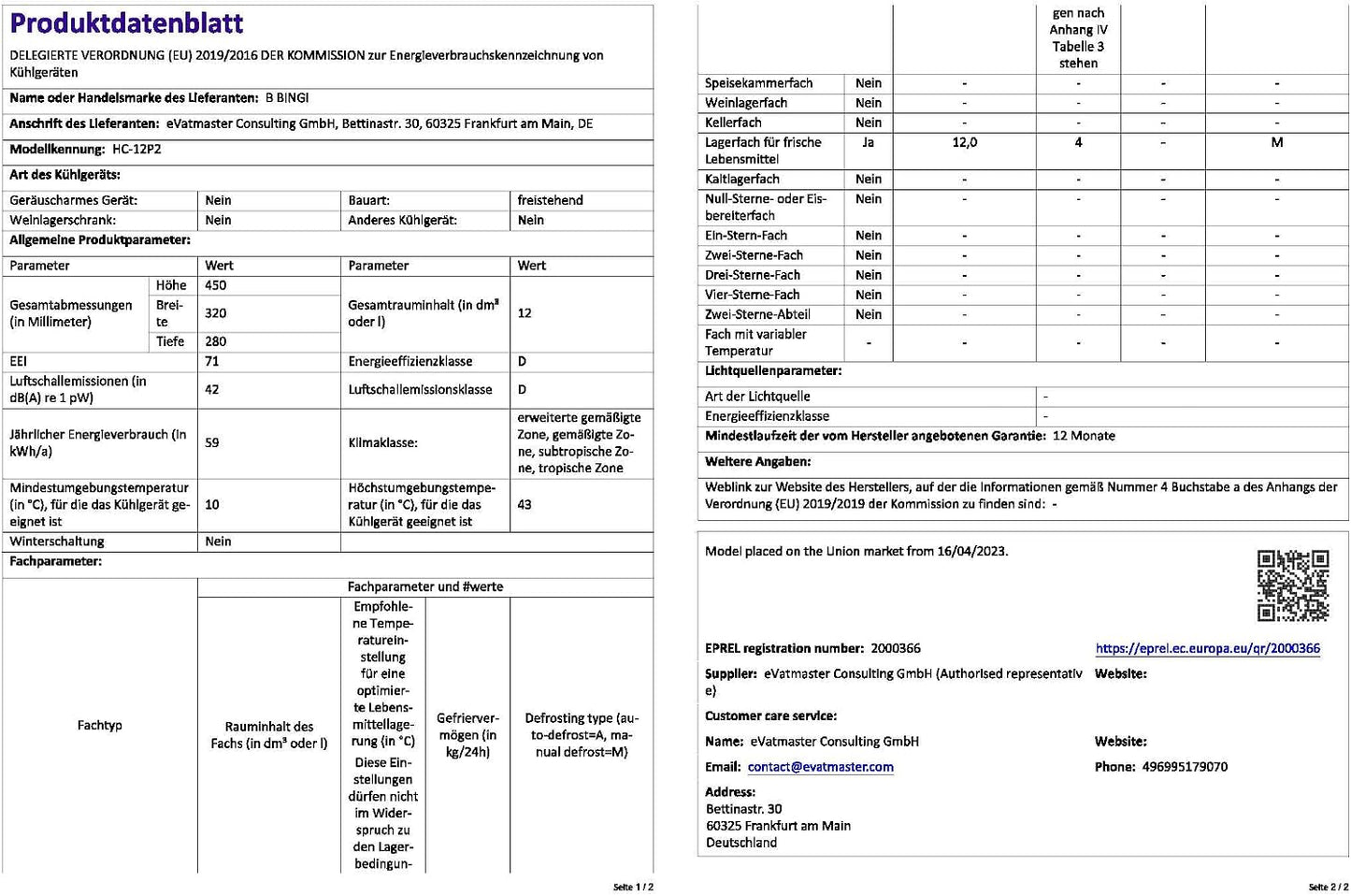 BINGI Compresseur Glacière Portable 12,8 Litres 12/24 V CC Et 230 V AC, Mini Réfrigérateur Pour Voiture, Camion, Camping, Camping-Car Et Maison