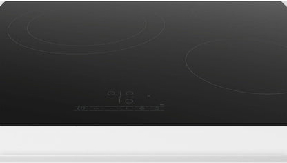 Bosch PKK611BB8E Série 4 - Plaque Vitrocéramique, Touch Select | 60 Cm, Noir, 3 Foyers, Zone De Cuisson Extensible 28 Cm