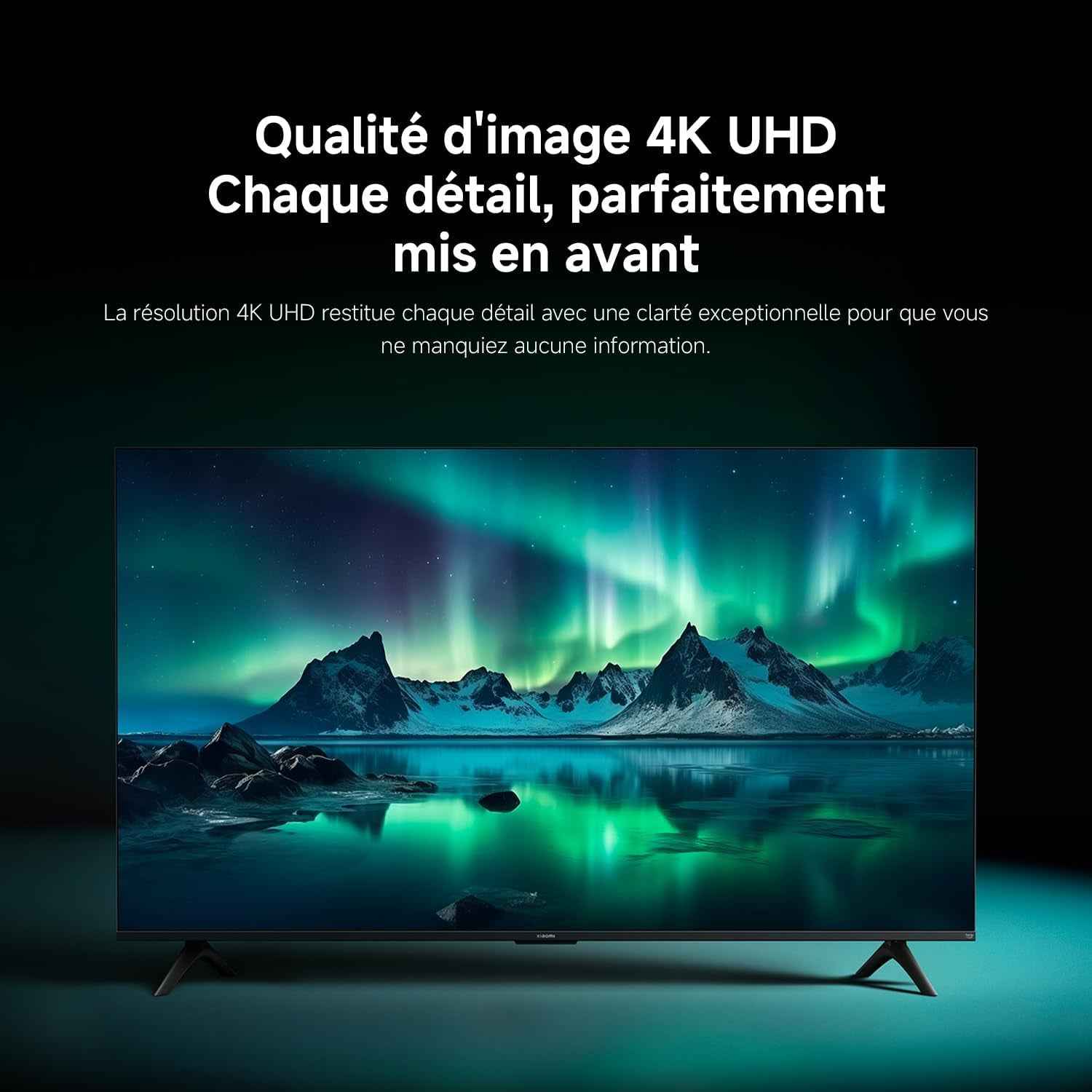 XIAOMI TV F 55, 140 Cm (55 Pouces), 4K UHD, Smart TV, Fire OS8, Contrôle Vocal Alexa, HDR10, MEMC, 60Hz Avec 120Hz Game Boost Mode, 2Go+32Go, Compatible Avec Apple Airplay