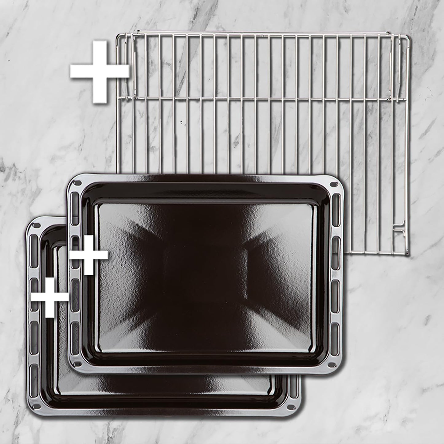 Cuisinière: Four Encastré 60Cm EB8010ED + 59Cm Plaque Vitrocéramique KK590RL | Grill | Air Circulant | Air Chaud | Éléments Télescopiques D'Extraction | Minuterie Automatique | SET8010KK59RL