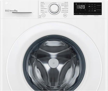 F4WV3008N3W Machine À Laver 8 Kg Charge Frontale 1400 Tr/Min, Intelligence Artificielle Blanc