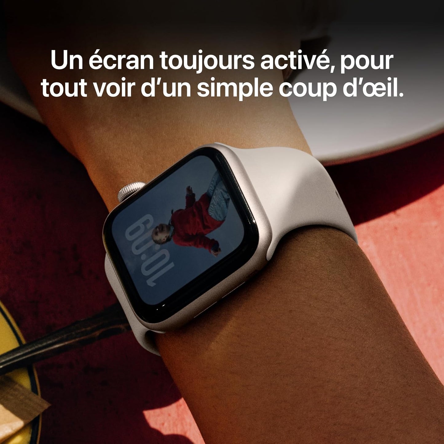 Watch SE 3 [GPS 40 Mm] Montre Connectée Avec Boîtier Lumière Stellaire Et Bracelet Sport Lumière Stellaire. Moniteur Activité/Sommeil/Fréquence Cardiaque, Écran Toujours Activé