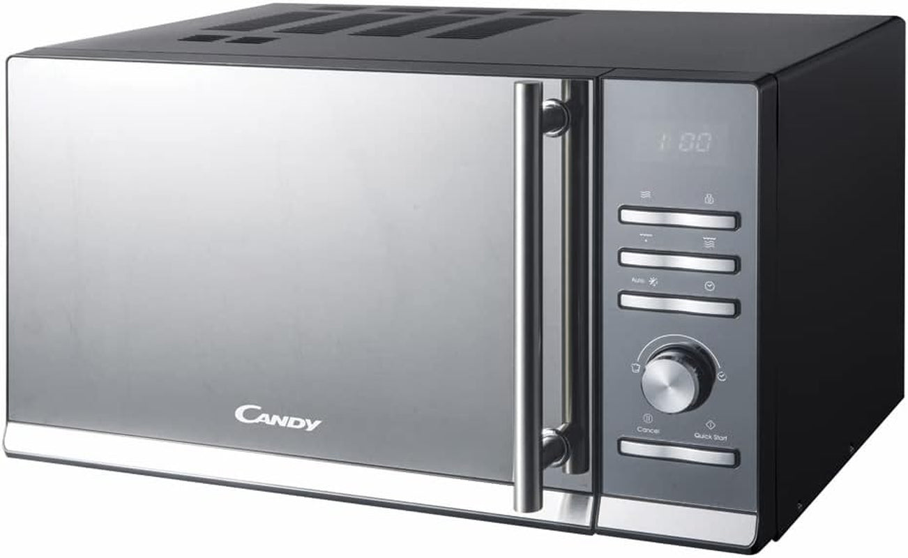 CMGE23BS Micro-Ondes Avec Grill, 23 Litres, Noir Inoxydable