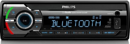 CE235BT Autoradio Voiture Bluetooth 1 DIN Sans Lecteur CD – Kit Mains Libres, Lecteur MP3, USB, SDHC, Égaliseur, Radio FM/AM, Syntonisation Automatique, Plug & Play