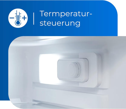Exquisit KS16-V-040E Réfrigérateur Autoportante 127 L E Blanc