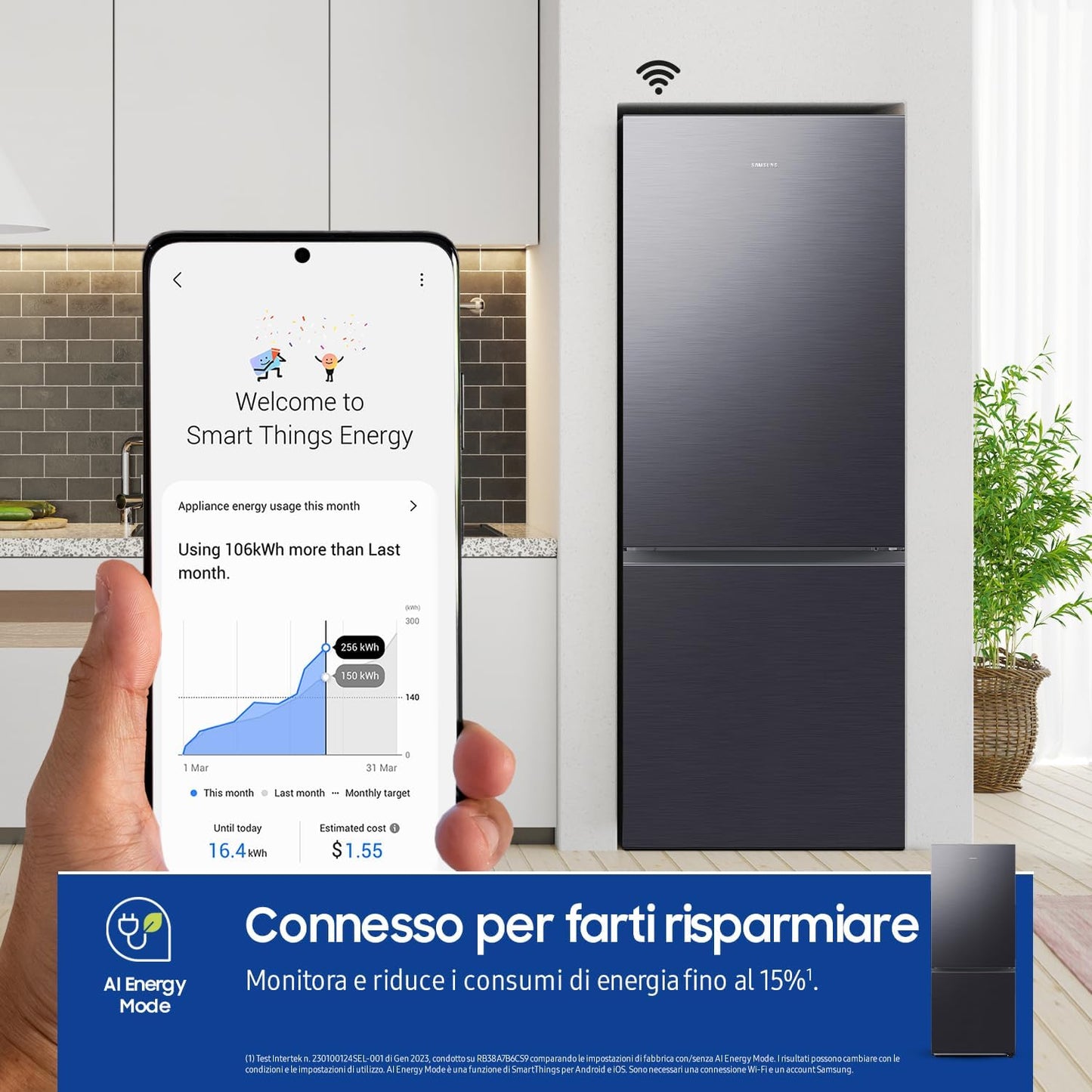 Réfrigérateur Congélateur En Bas  RB50DG601EB1