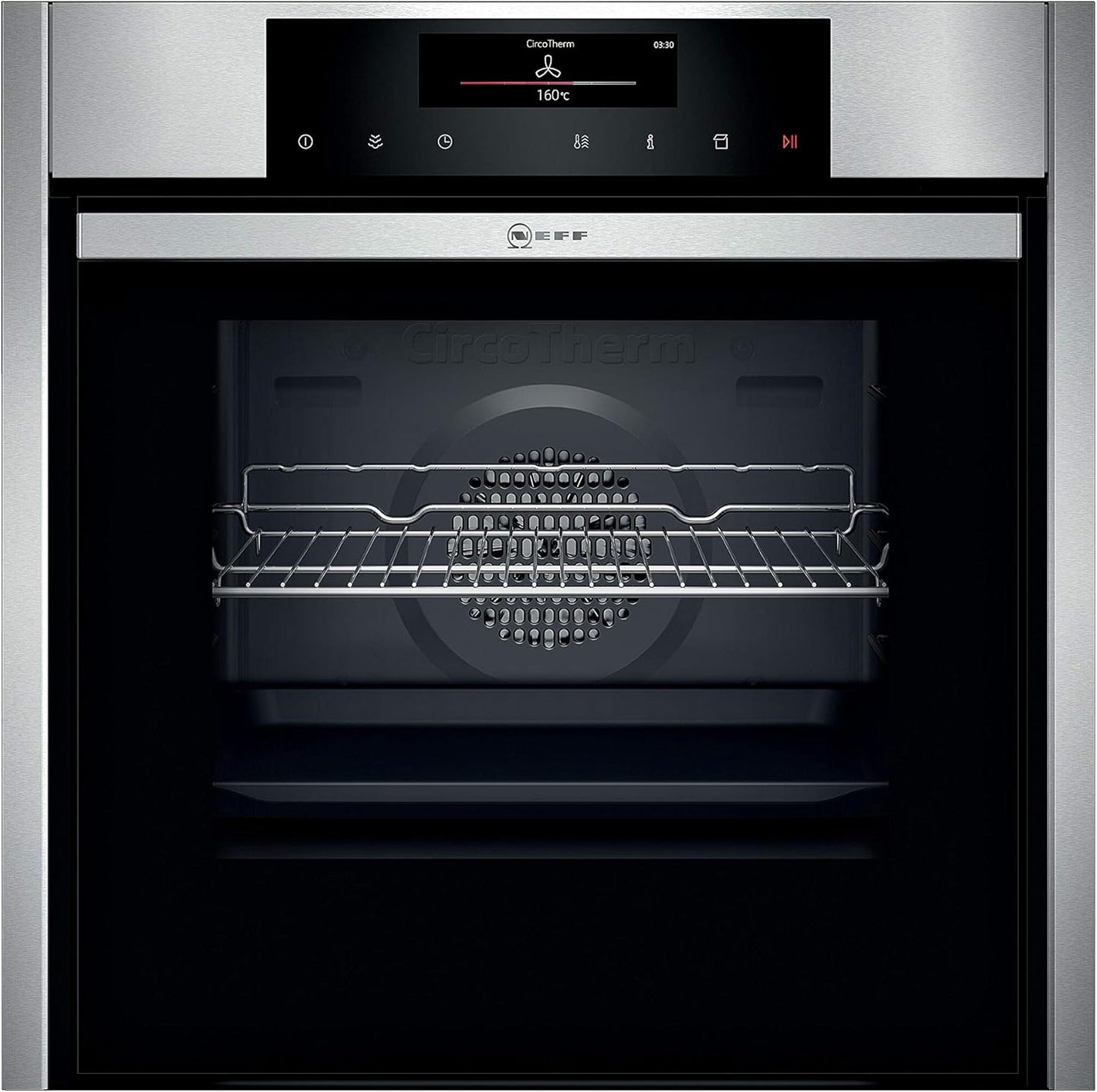 Neff B56VT62N0 71 L A+ Noir, Acier Inoxydable