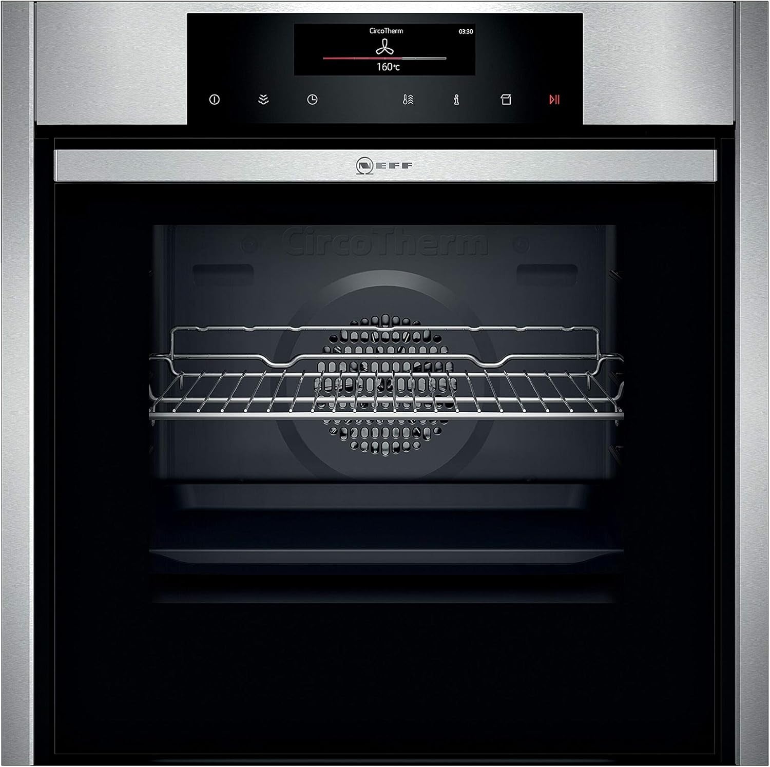 Neff B56VT62N0 71 L A+ Noir, Acier Inoxydable