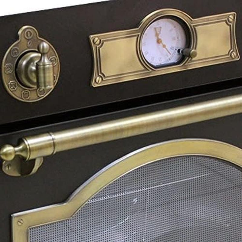 Kaiser Empire EG 6345 Em Four À Gaz Encastrable 60 Cm Autark / 67L / Cuisinière À Gaz Encastrable / Four Encastrable Avec Autonettoyage / Chaleur De Sole / Grill Infrarouge / Tournebroche / Tableau De