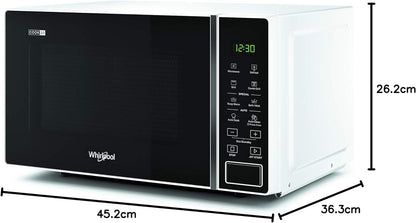 Whirlpool MWP 203 W Four À Micro-Ondes + Grill, 20 Litres, Blanc, Avec Grille Haute