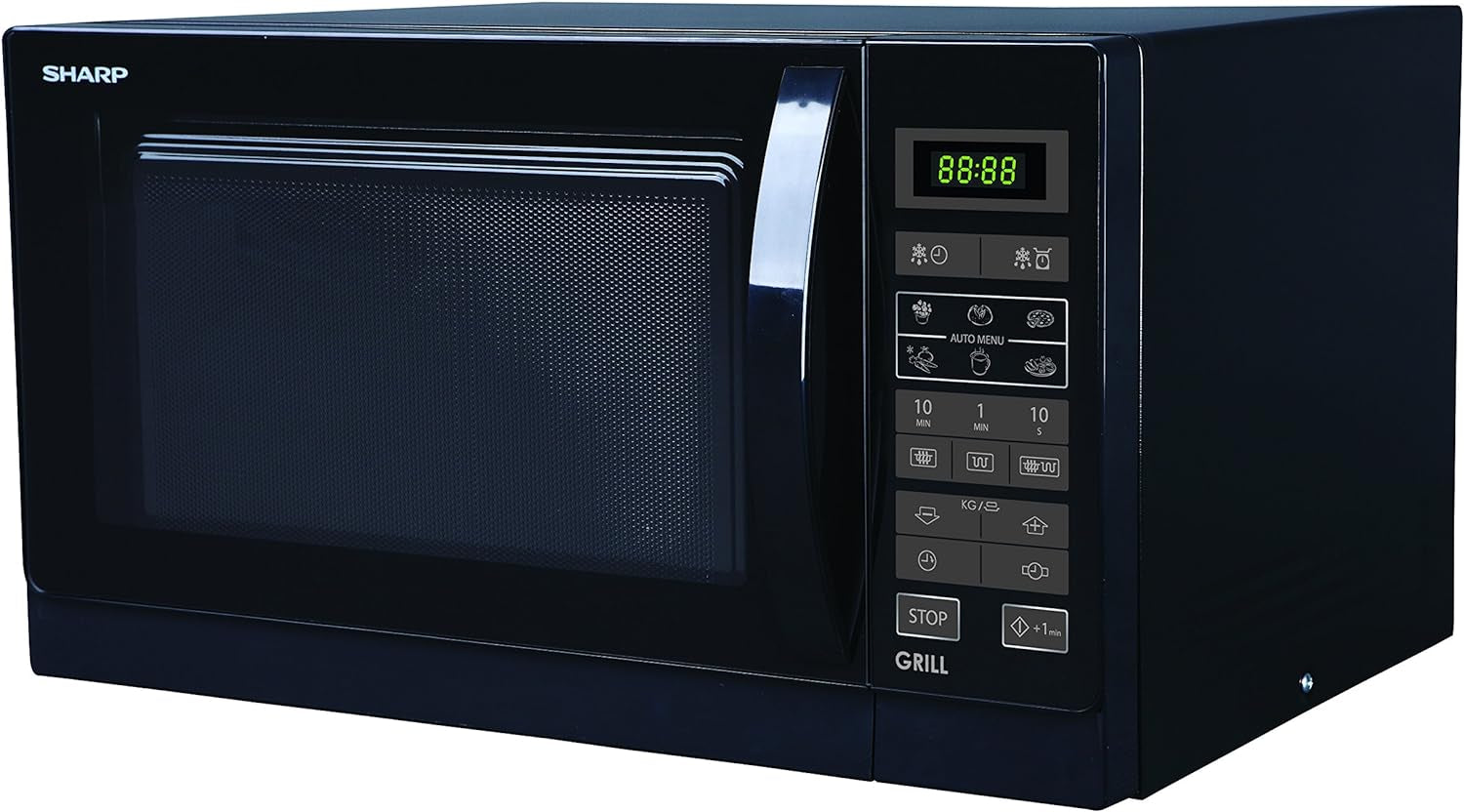 R-742BKW Micro-Ondes Gril 25 Litres - Noir