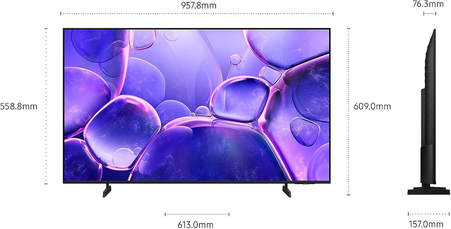 TV 43 SAM 4K UHD SMART TV BLUETOOT LAN DLNA DVT2 DVBS2 UE43U8072