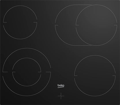 BBUM12328X Aeroperfect Ensemble De Plaques De Cuisson Encastrables En Vitrocéramique 8 Types De Chauffage Fonction Nettoyage Steamshine Acier Inoxydable