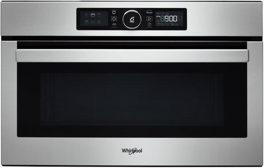 Whirlpool Micro Ondes Grill Encastrable AMW730IX - Integrable Inox - 31 Litres - 1000 W [Classe Énergétique B]