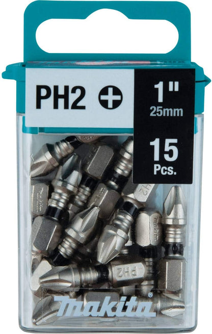 E-00555 Impact XPS #2 Phillips 1" Insert Bit, 5/Pk