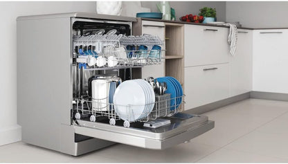 INDESIT - DFE1B19X - Lave-Vaisselle Posable 14 Couverts 49Db 12L A+ Inox