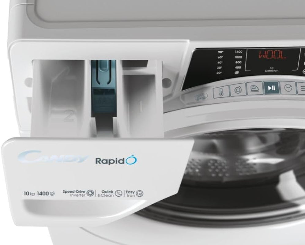 Candy RO 14104DWMT/1-S Machine À Laver Classe a 1400 Tr/Min 65 X 60 X 89 Cm