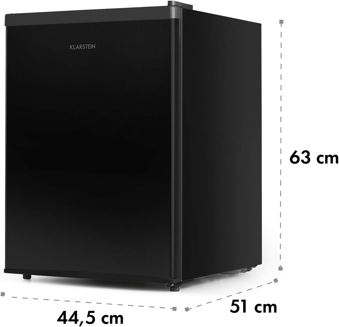 Mini Frigo De Chambre Pour Boissons, Petit Frigo Silencieux, Mini Bar Intérieur, Bières, Petit Refrigerateur Camping, 3 Niveaux Refroidissement, Bac Recepteur, Frigo Cosmetique, 0-10°C, 65L