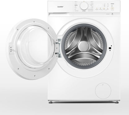 ' Machine À Laver 8KG Classe A-10% 1400RPM Smart Wash CF08EWP05W | Steam Wash, Woolmark, Élimination Des Poils D'Animaux, Rapide 15', Sports, Nettoyage Du Tambour, Parfum+