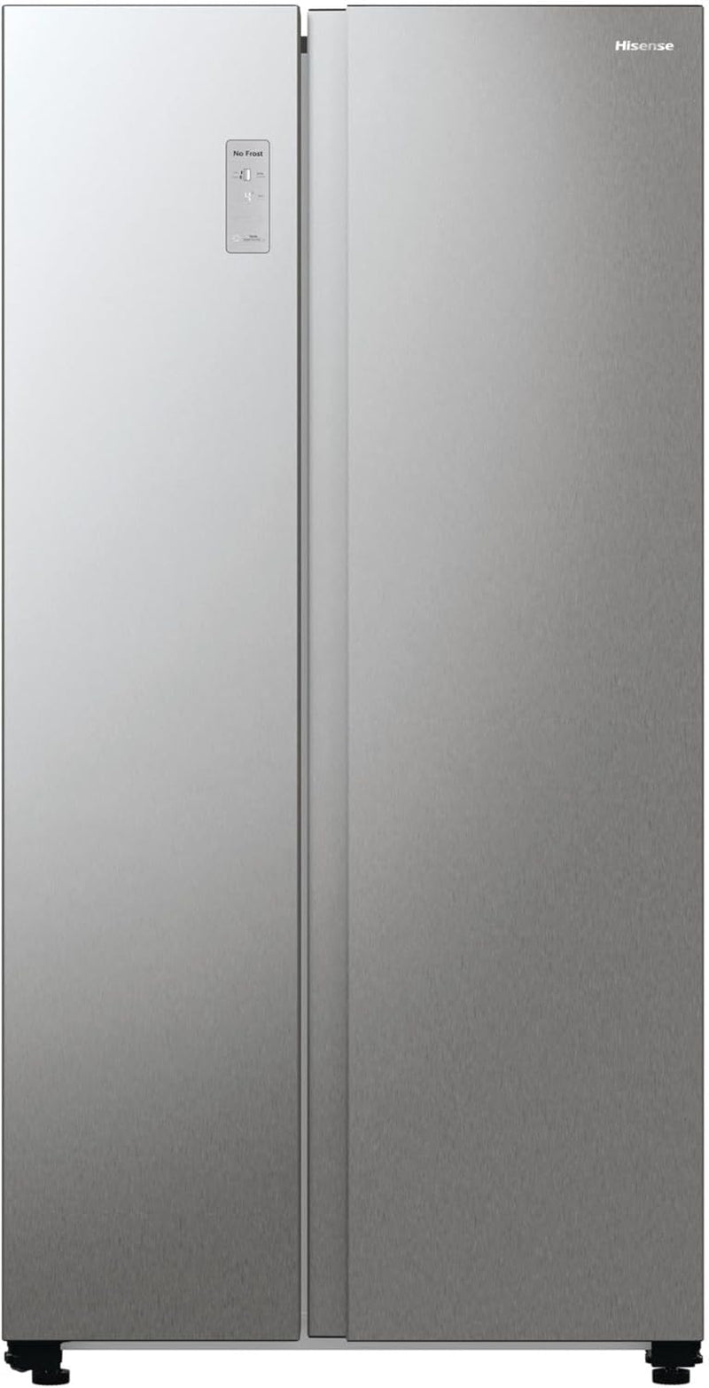 Hisense RS711N4ACE Frigo Américain a Encastrer/À Poser Acier Inoxydable 550 L A+