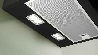 Bosch DWK87FN60 Série 4 - Hotte Murale, Température D'Éclairage | 80 Cm, Noir, Home Connect, Silentpowerdrive, Commande Vocale Avec Alexa