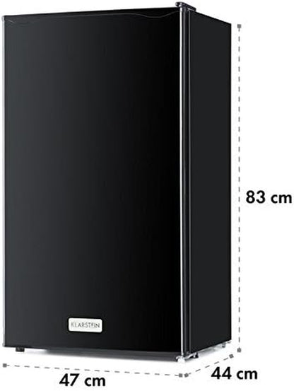 Beerkeeper - Réfrigérateur Autonome- Réfrigérateur, Capacité 92 L, Puissance Nominale 60 W, Hauteur 83Cm, 3 Compartiments, Bac À Légumes, Thermostat 7 Positions, Silencieux, Noir Brillant