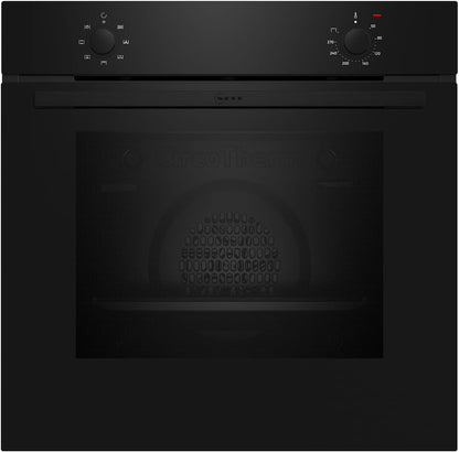 Neff B1DCA0AK0 EEK: a Einbaubackofen, 60 Cm Breit, 71 L, Grill, Circotherm, Heißluft, Schwarz