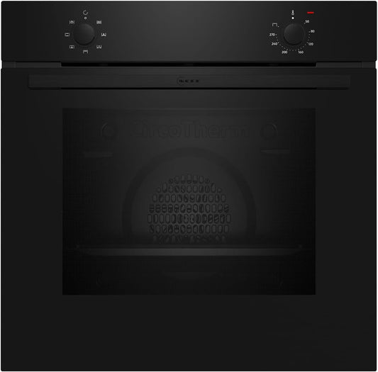 Neff B1DCA0AK0 EEK: a Einbaubackofen, 60 Cm Breit, 71 L, Grill, Circotherm, Heißluft, Schwarz