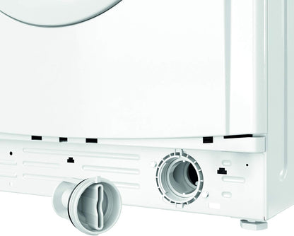 EWC 61051 W IT N - Machine À Laver 6 Kg Libre Installation, Charge Avant. Centrifugeuse 1000 Tours Par Minute - Largeur 59,5 Cm, Profondeur 51,7 Cm, Hauteur 85 Cm, Classe Énergétique F