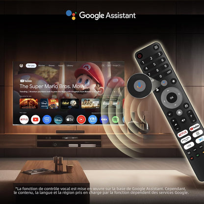 TV Mini QLED 4K 65 Pouces Local Dimming (M65QA9) | Gaming DLG 120Hz, MEMC 60Hz, Support HDR10, Chromecast Intégré