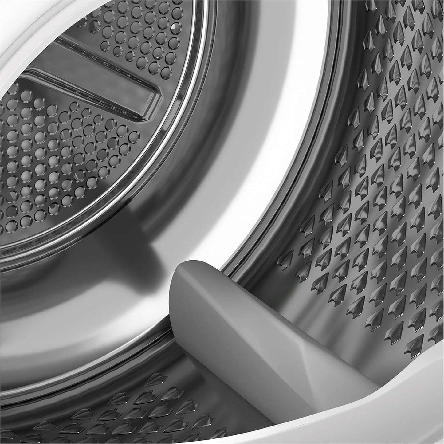 Beko B5WFU58418W Machine À Laver Automatique Avec Indicateur De Temps Restant Et Essorage 8Kg 1400 Tr/Min Bluetooth Fonction Vapeur Hygiénique + Hypoallergénique Lavage Rapide Avec Aquatech Blanc