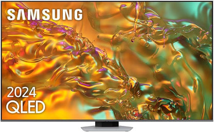 TV QLED 4K 2024 55Q80D Smart TV De 55" Avec Image Et Son Améliorés, Meilleur Contrôle Des Couleurs Avec Full Array, Le Meilleur Smart TV Et Écoutez Tous Les Haut-Parleurs Avec Q-Symphony