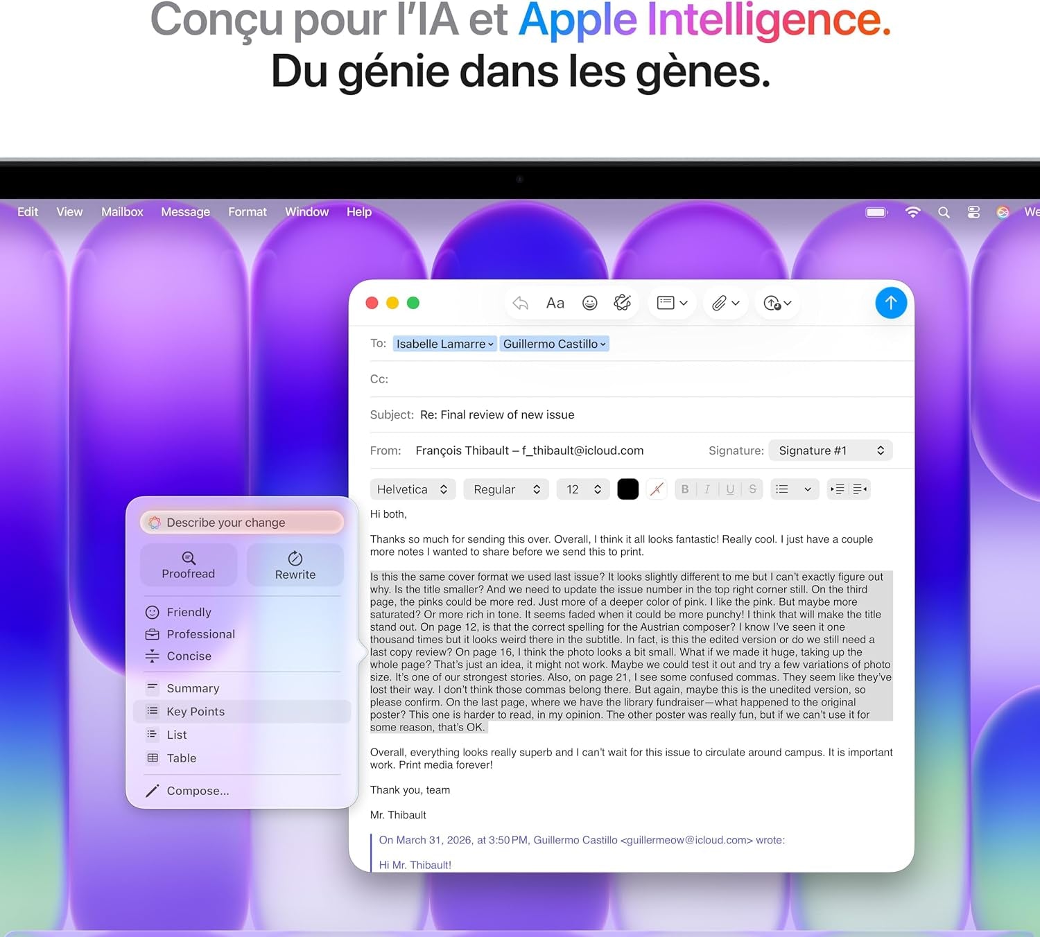 Macbook Neo 13″ 2026 Portable Avec Puce A18 Pro : Conçu Pour L’Ia Et  Intelligence, Écran Liquid Retina, Mémoire Unifiée 8 Go, SSD 256 Go, Caméra Facetime HD 1080P ; Argent