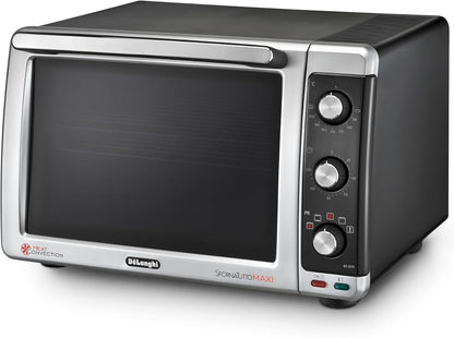 DELONGHI Mini Four EO32752, 6 Programmes, 32 Litres, 2200W Noir