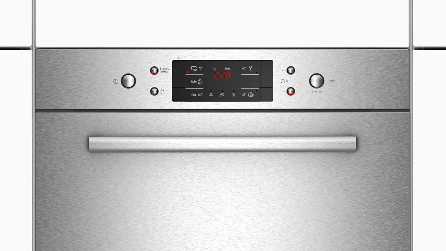 - SKE52M75EU - Série 6 - Lave-Vaisselle Modulaire - 60 Cm De Large - Protection Aquastop Contre Les Dommages Des Eaux - Système Hydraulique Activewater - Distribution Ciblée De L'Eau - Moteur