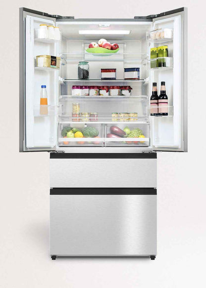 / FRIDGE STUDIO FRENCH DOOR PRO 509 / Réfrigérateur Style French Door 509L Inox / 83,3 X 63,5 X 191,2 Cm/No Frost, Space Pro, Care+, Commande Tactile Électronique, 160W