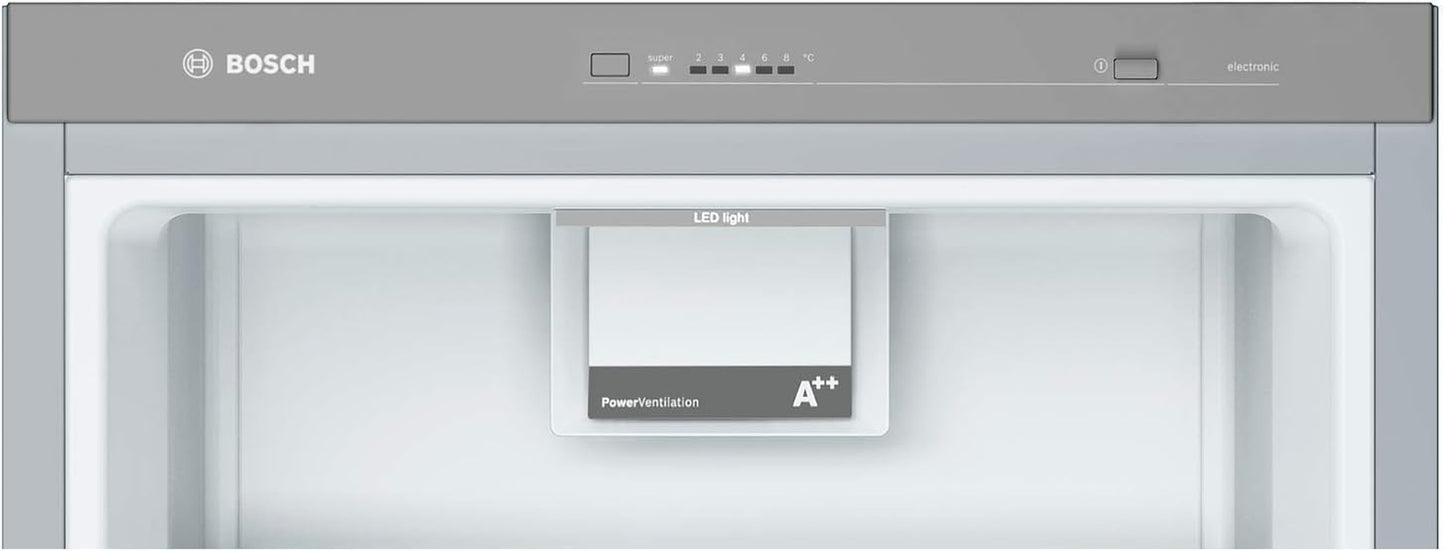 Ksv33Vlep-Série 4 Réfrigérateur Pose-Libre - 324 Litres - 176 X 60 Cm - Inox