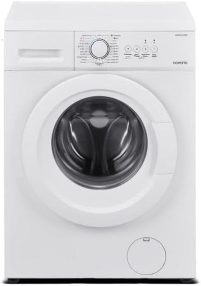 Lave-Linge Hublot OCEANIC - OCEALL610WS - 6 Kg - Largeur 59,5 Cm - 1000 Trs/Min - Blanc