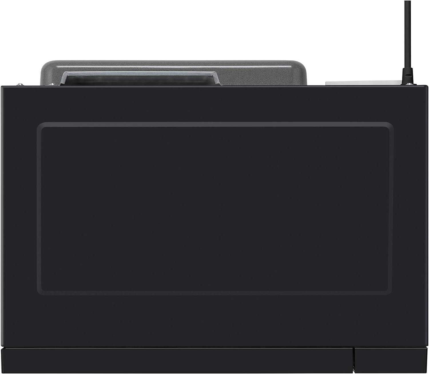 NN-GT46KBSUG Four À Micro-Ondes Et Gril Avec Plateau Tournant, 31 Litres, Aacier Inoxydable, 1000 W, Grill 1100 W, 24 Programmes Auto, Écran LCD, Capteur Genius, Menu Junior, Noir