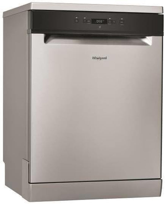 Whirlpool WRFC 3C26 X Lave-Vaisselle Autonome 14 Places A++ - (Acier Inoxydable, Taille Maximum (60 Cm), Noir, Boutons, 1,3 M)