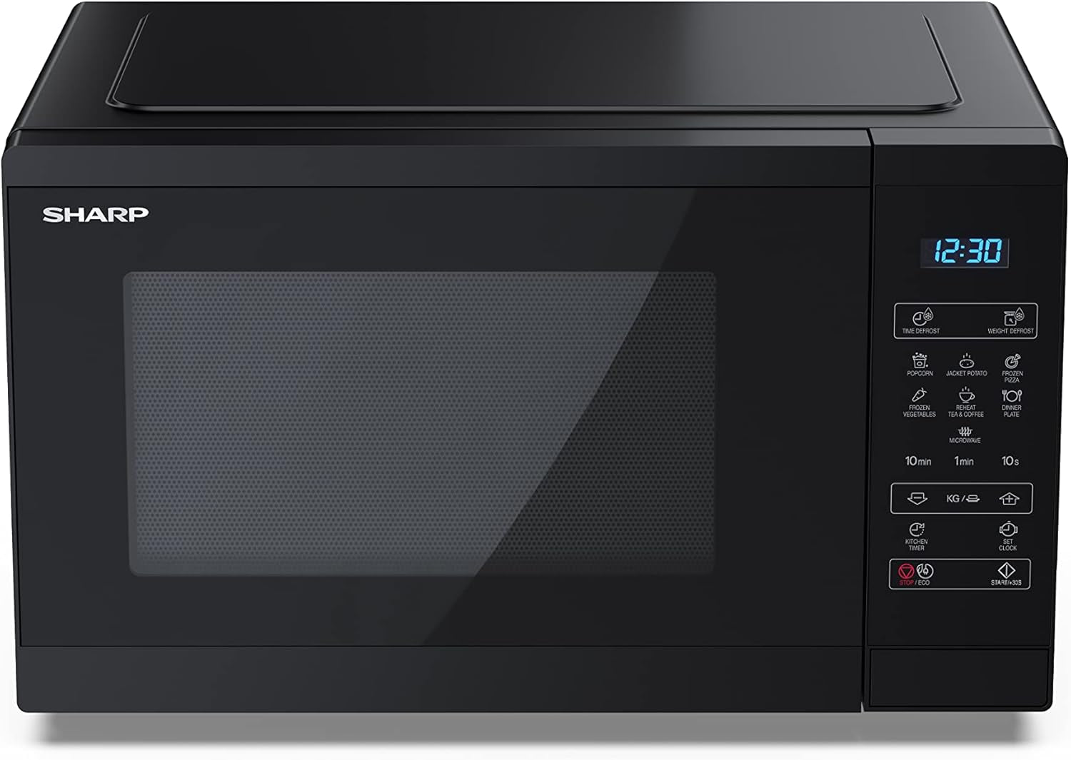 YC-MS252AE-B, Four Micro-Ondes 25 Litres, Solo, Numérique, Noir