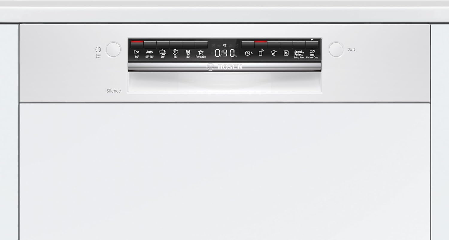 SMI4HTW31E - Série 4 - Lave-Vaisselle Encastrable - 60Cm - 12 Couverts - 46 Db - Blanc