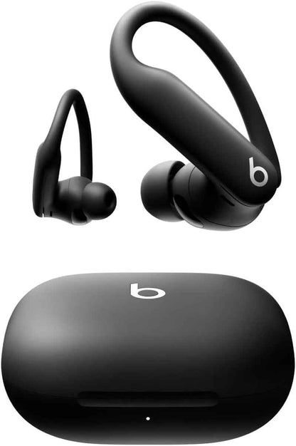 Power Pro 2 Écouteurs Bluetooth Sans Fil- Suppression Du Bruit, Suivi De La Fréquence Cardiaque, IPX4, JusquʼÀ 45H Avec Étui De Recharge, Compatible Apple & Android - Obsidienne