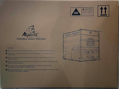TA45 Glaciere Portable Réfrigérateur Voiture 45 Liter Camping Congélateur 12/24V Mini Frigo Pour Maison, Bureau Ou Pique-Nique En Plein Air/ -20 À 20℃
