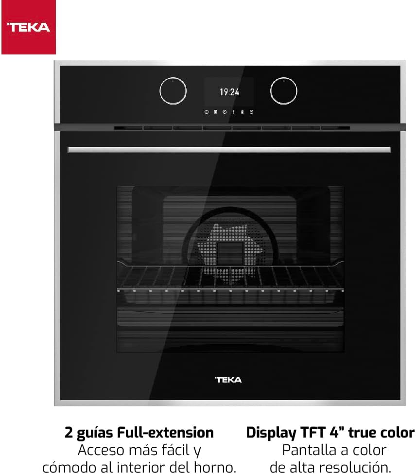 Teka PAL-41566020 Four Electrique/Encastrable/A/Refroidissement De Boîtier Vitre 4 Plaques